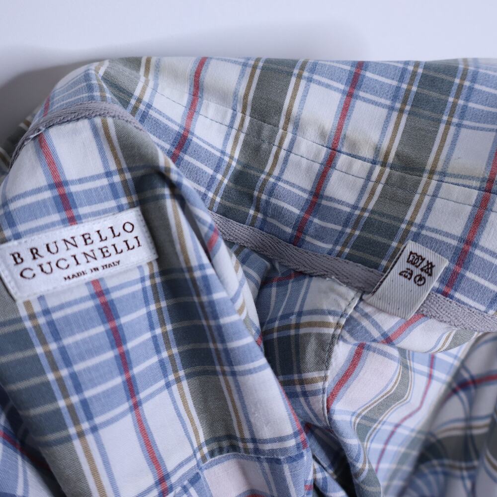 Brunello Cucinelli Basic Fit Button Down Shirt Mu… - image 8